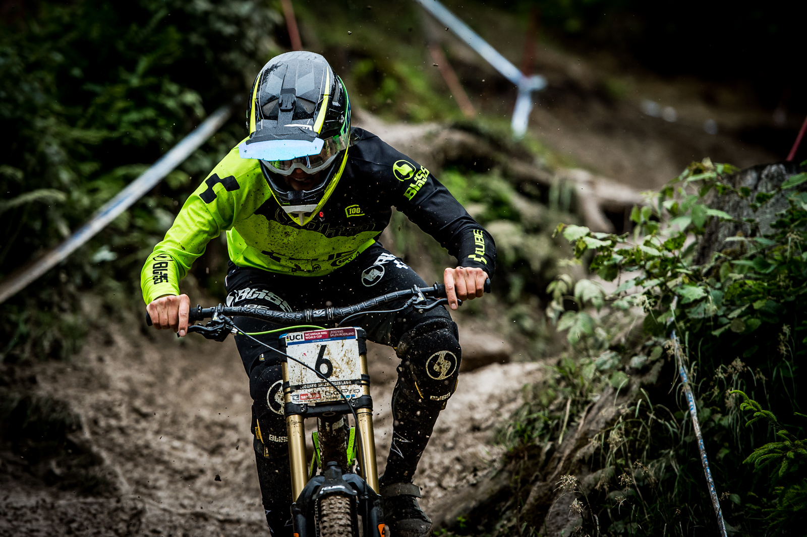 Régulier depuis le début de la saison, Greg Williamson occupe actuellement la 6ème place du classement général de la Coupe du Monde. © Nathan Huges