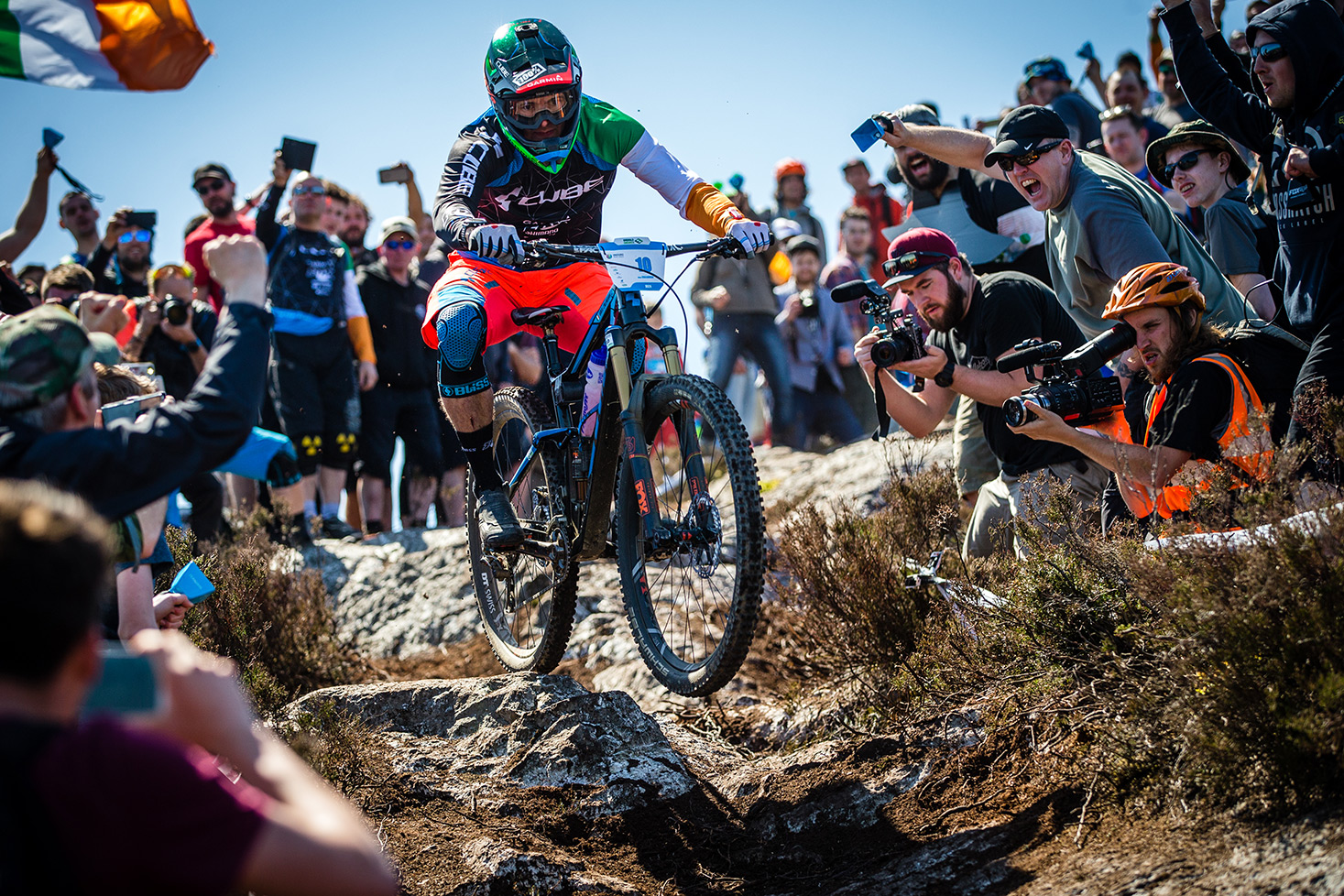 Greg Callaghan, vainqueur des Enduro World Series de Wicklow au guidon de son Stereo 140 C:62 29. © Matt Wragg