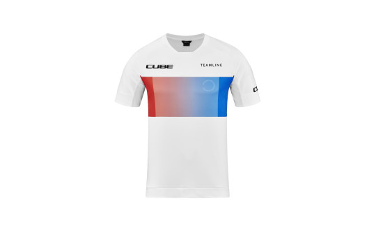 CUBE Maillot MTB à col rond...