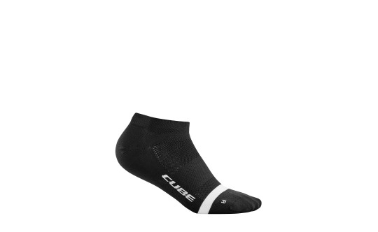 CUBE Socks Low Cut Blackline
