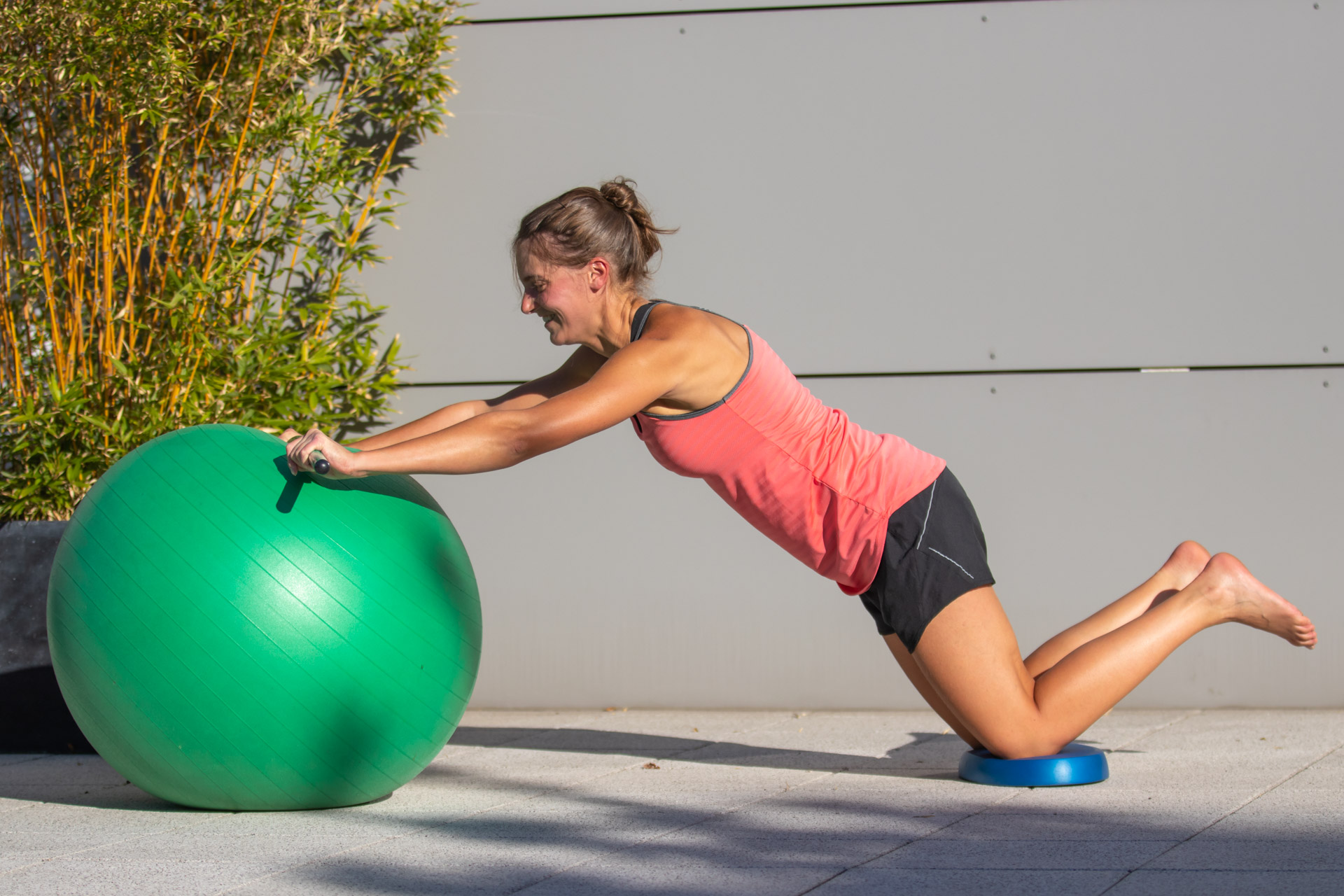 Exercice 9 : gainage spécifique vélo.