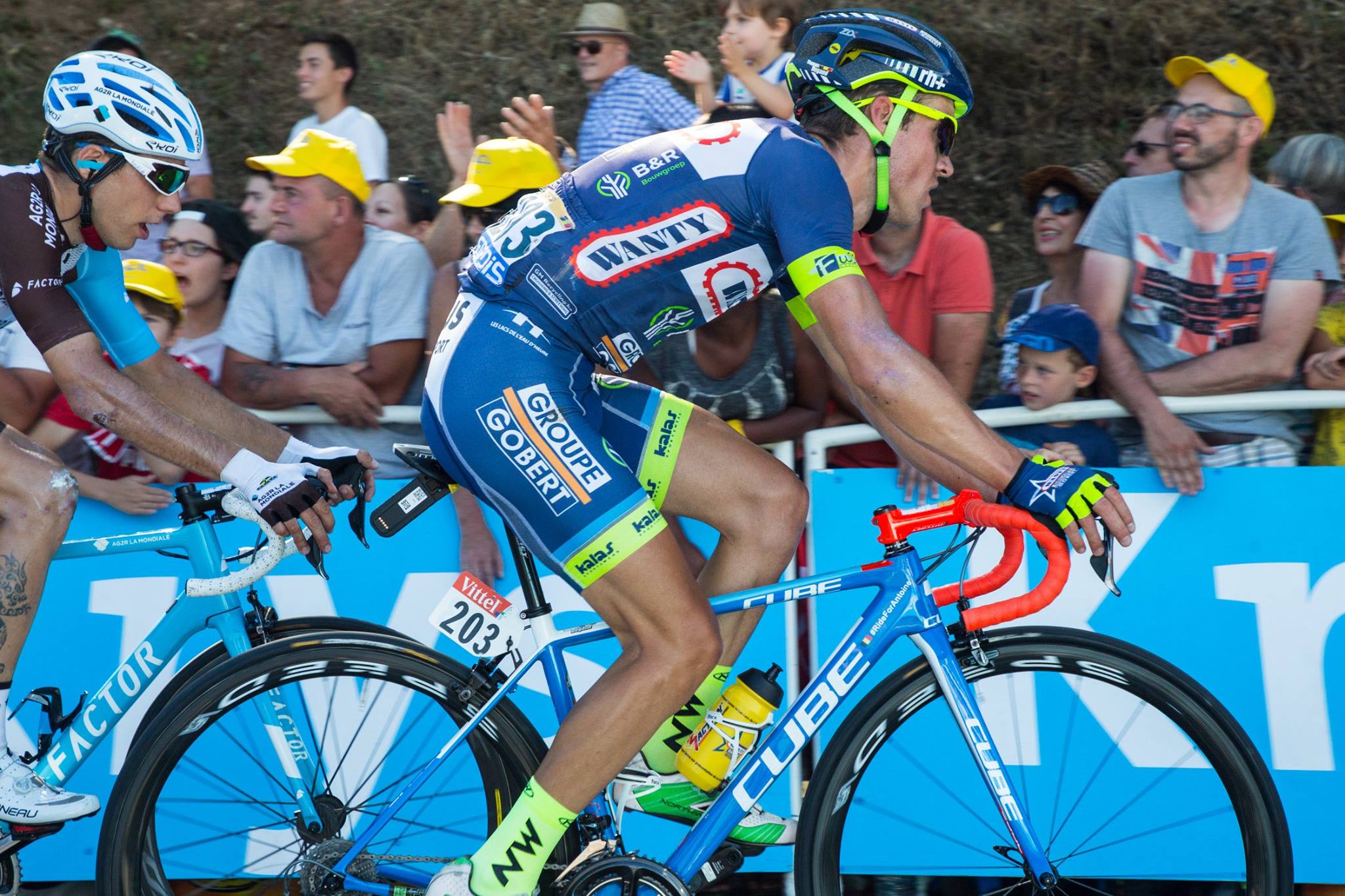 Après 2664 kilomètres de course, les 9 coureurs de la Wanty-Groupe Gobert ont pu profiter du deuxième jour de repos sur le Tour de France.