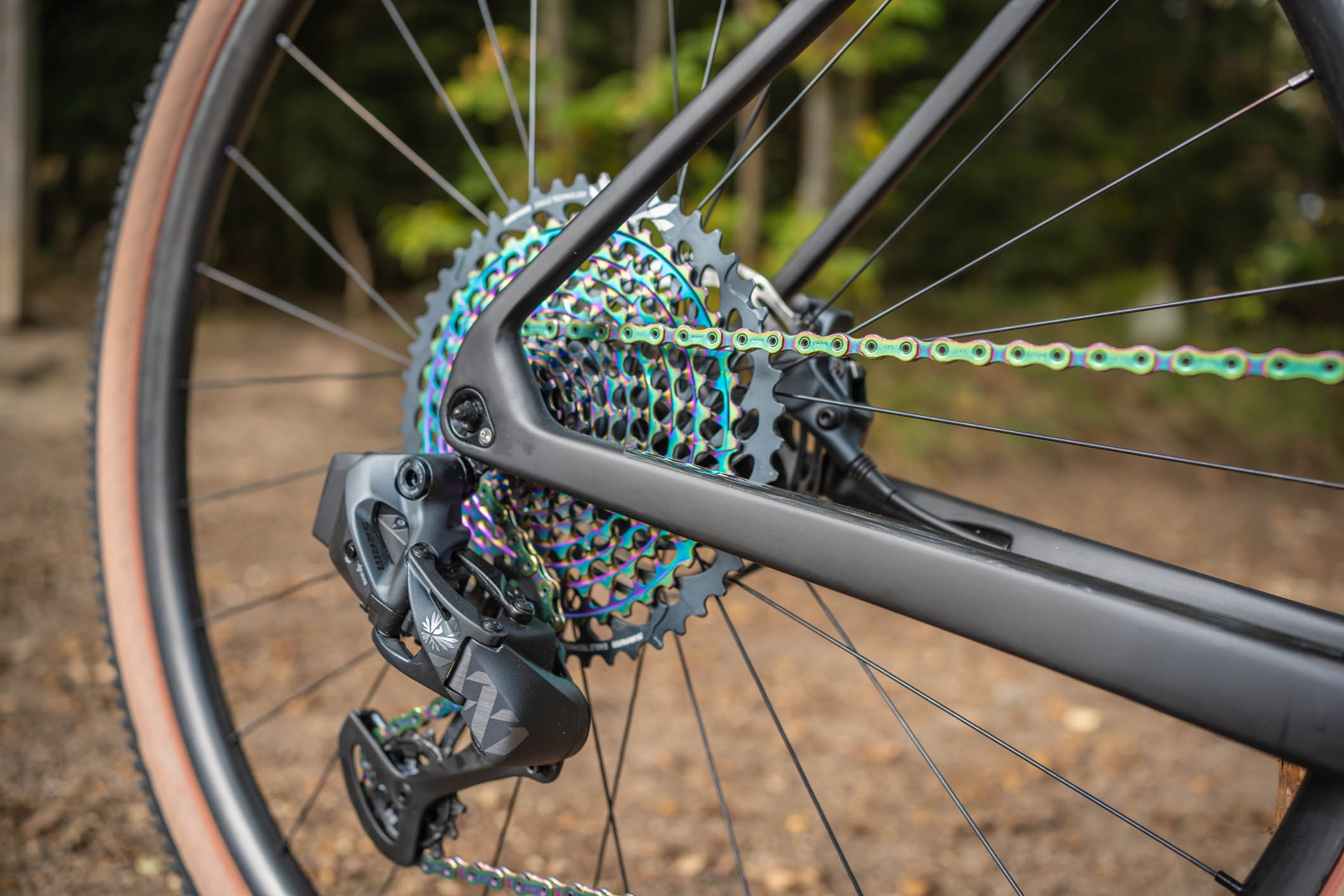 Dérailleur arrière SRAM XX1 Eagle AXS 12 vitesses, avec cassette 10 - 50 dents.