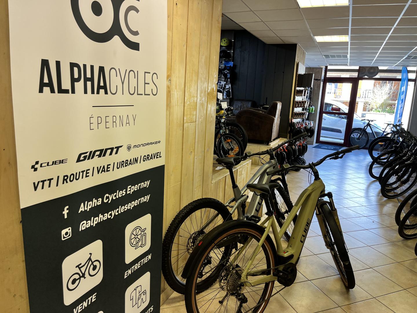 Photo du magasin alpha cycles