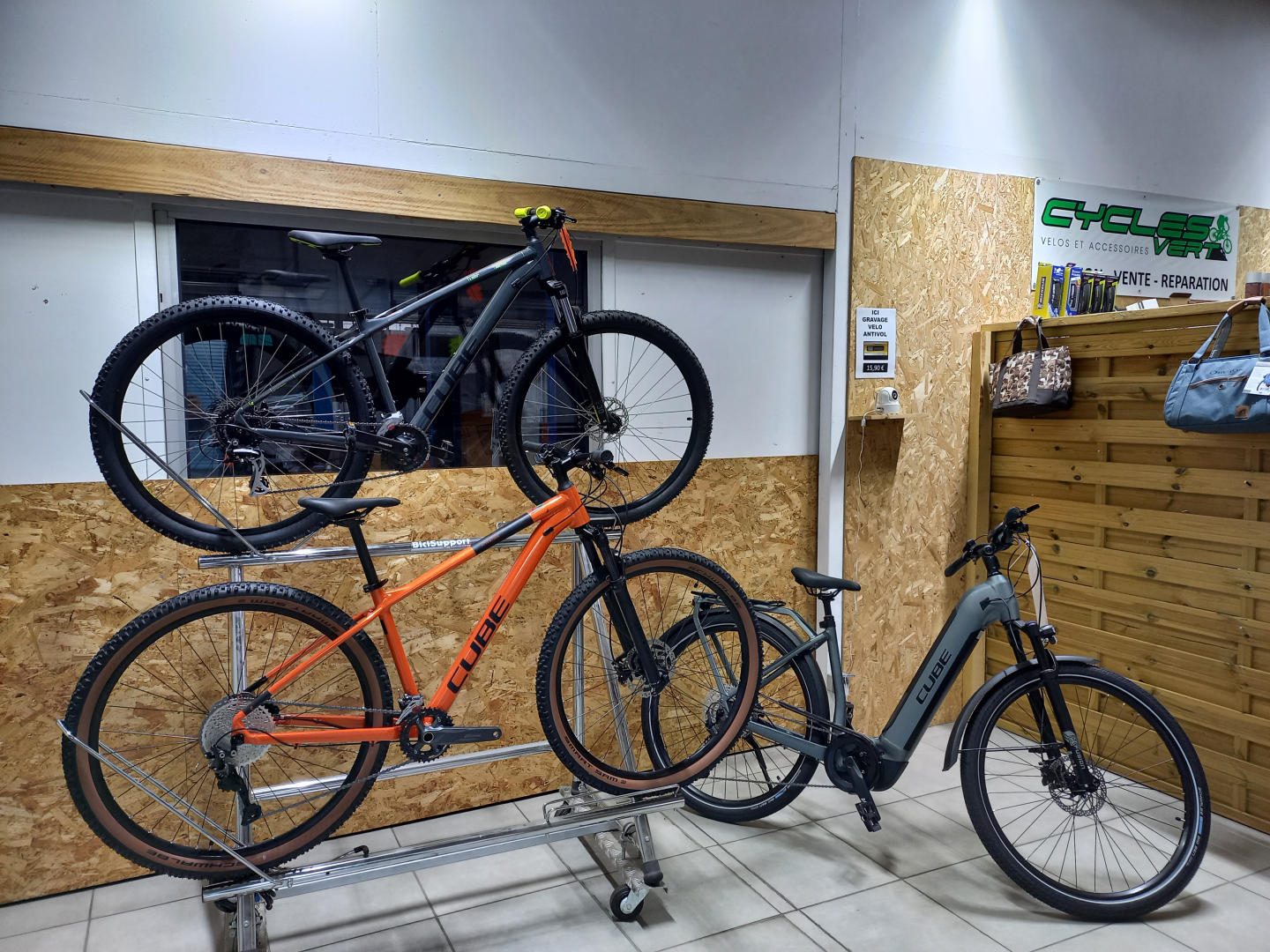 Photo du magasin CYCLES VERT