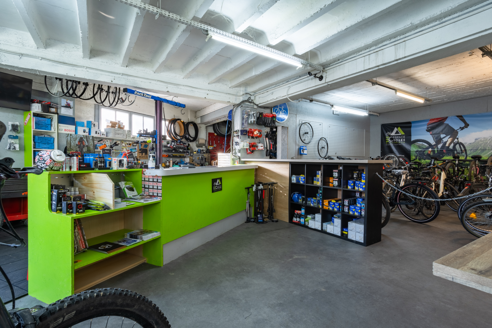 Photo du magasin Espace Cycles Electrique