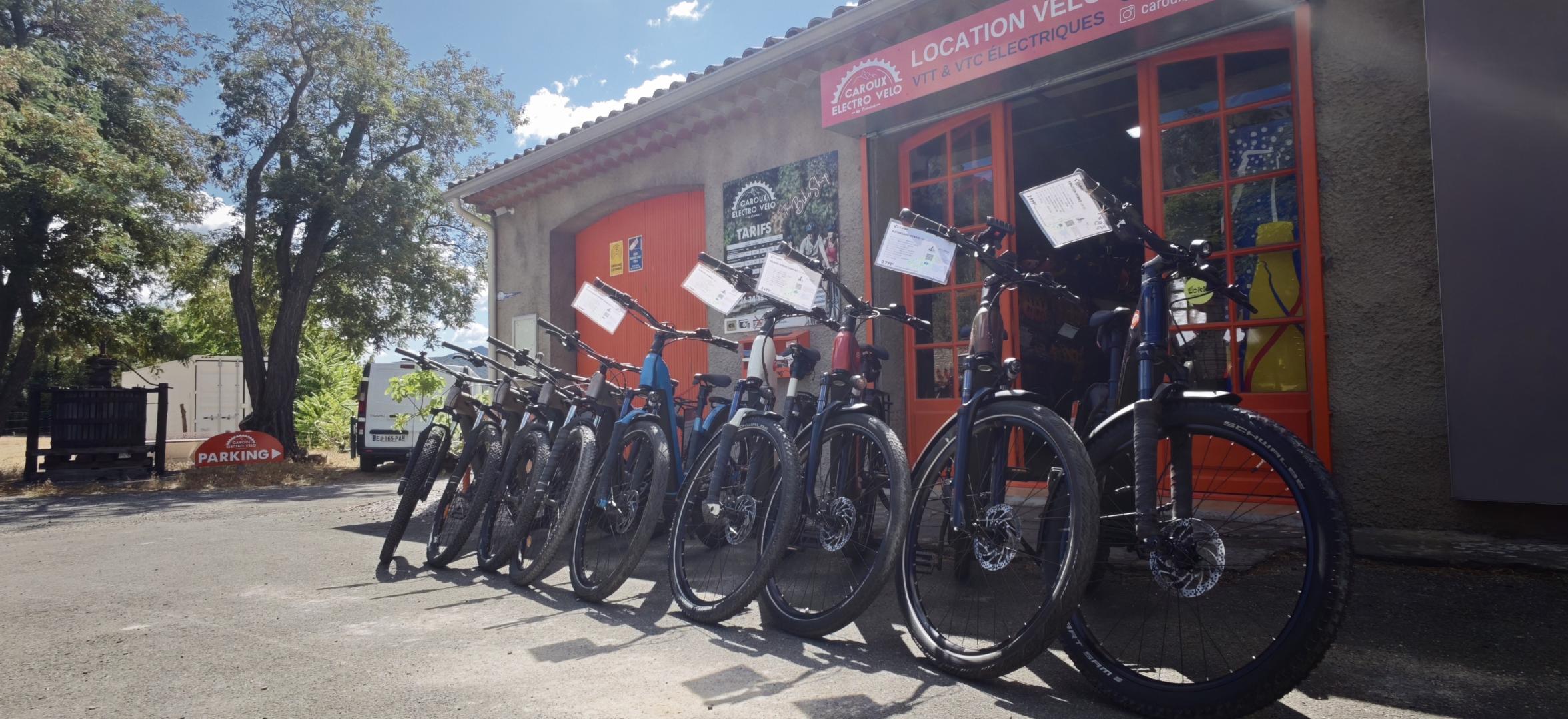 Photo du magasin Caroux Electro Vélo