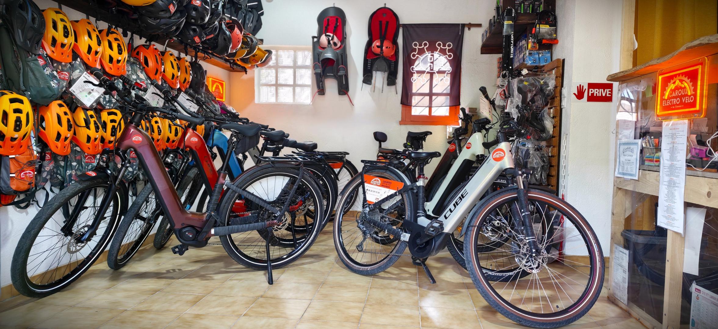 Photo du magasin Caroux Electro Vélo