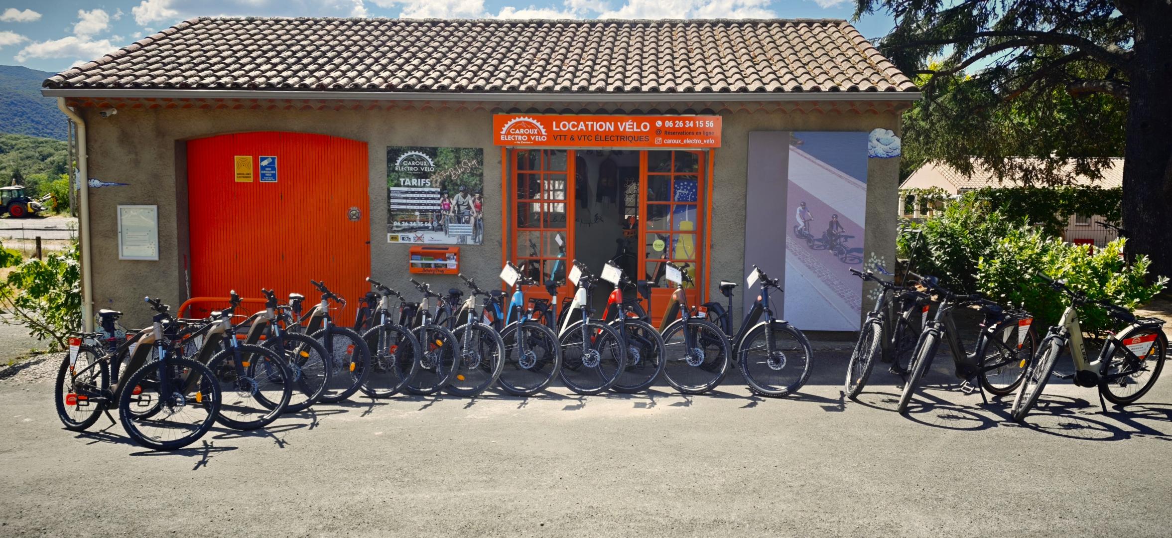 Photo du magasin Caroux Electro Vélo