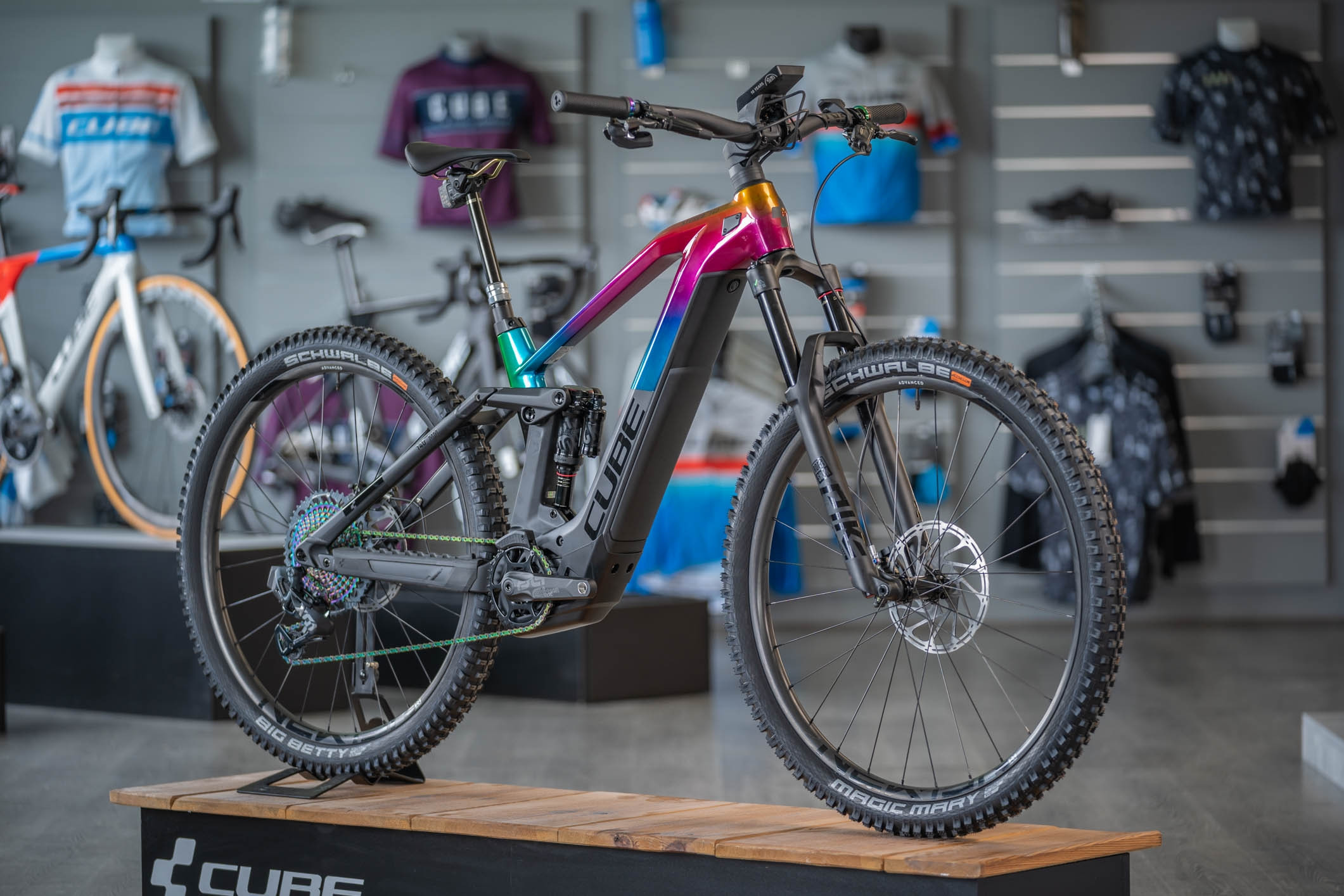 Reconditionn - Cube Stereo Hybrid 140 HPC TM Vélo électrique VTT - Bon CUBE