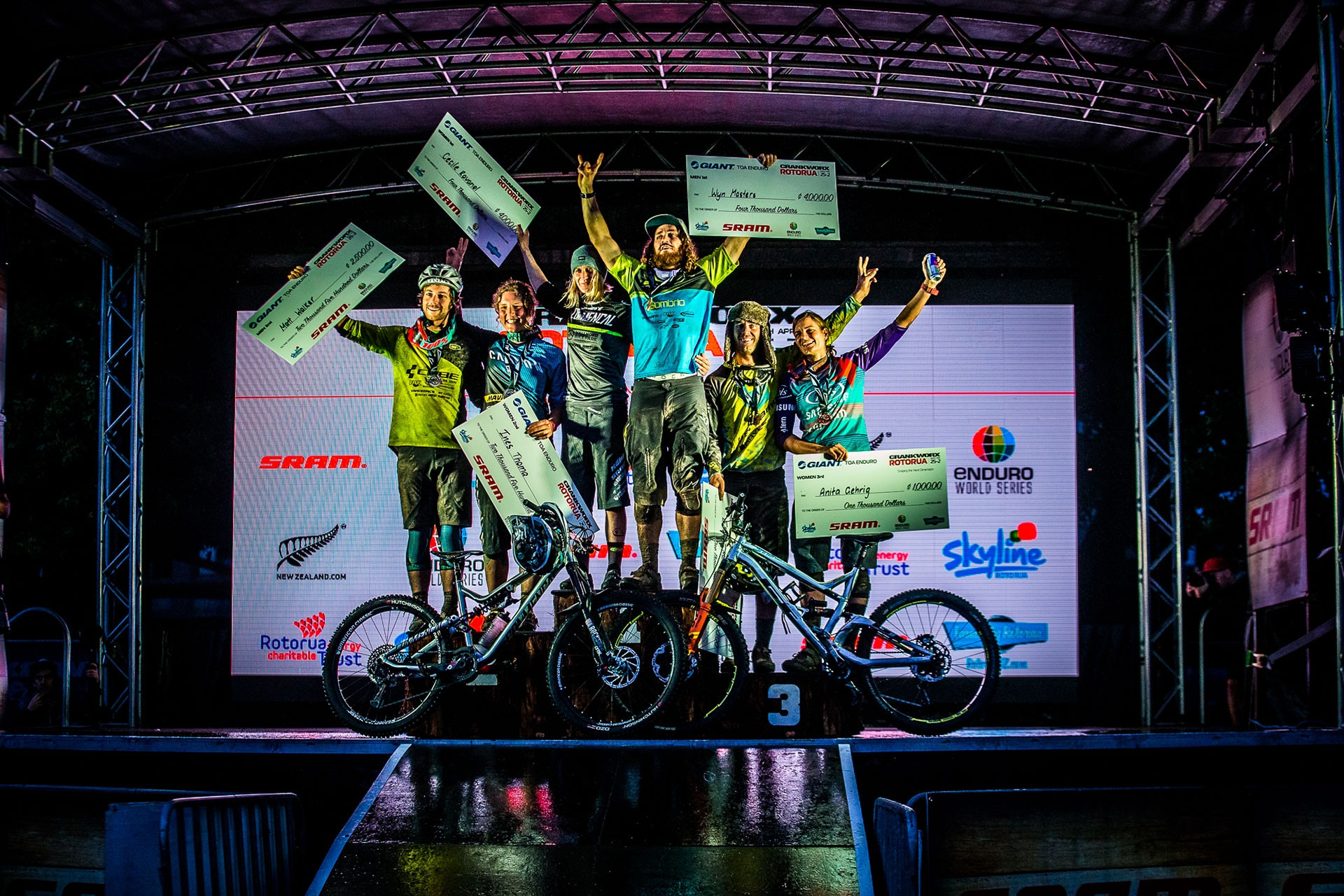 Matt Walker deuxième des Enduro World Series de Rotorua