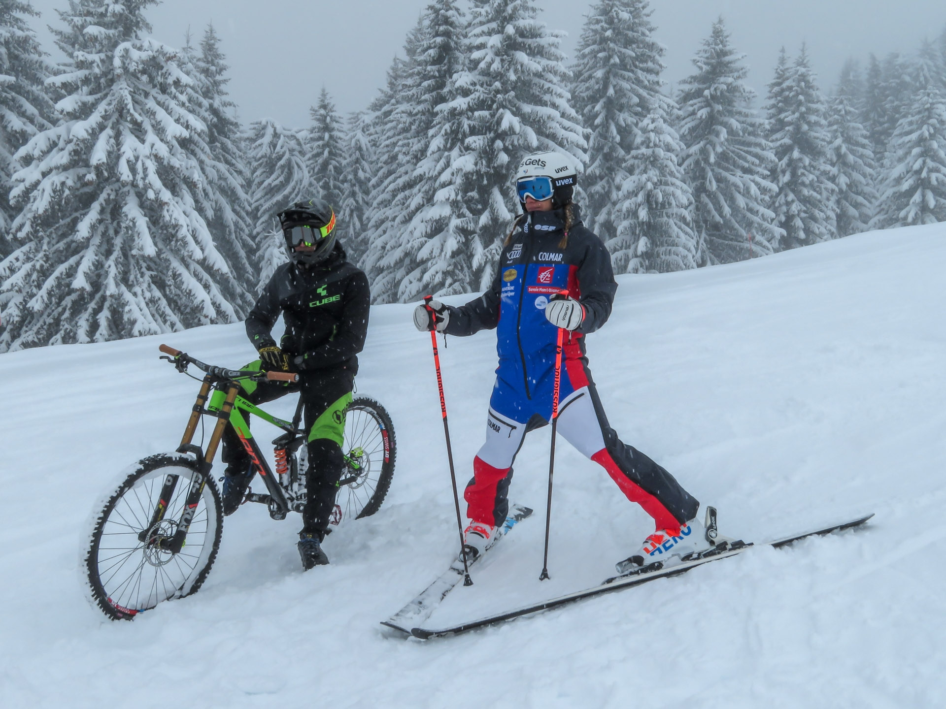 Les Gets : Ski vs. VTT